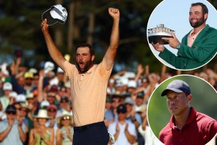 Scottie Scheffler won the Masters for the second time in three years Sunday.