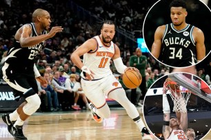 Jalen Brunson's ninth 40-point game of the season led the Knicks to a win against the Bucks.