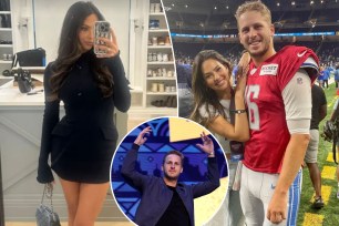 Christen Harper stuns for NFL draft while Jared Goff draws Lions cheers