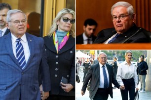 The corruption case against embattled New Jersey Sen. Bob Menendez will be heard prior to a similar case against the Democrat's wife, Nadine, a Manhattan federal judge ruled Thursday.