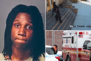 gif of attack, ambulance, mug shot