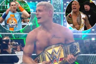 Cody Rhodes won the main event of WrestleMania on Sunday.
