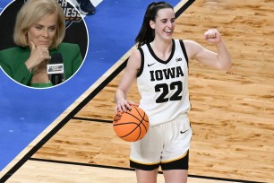 What Kim Mulkey told Caitlin Clark after Iowa star's historic March Madness performance