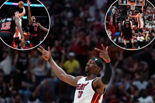 The Heat defeated the Bulls on Friday to secure the Eastern Conference's No. 8 seed in the postseason.