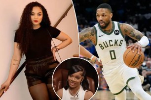 Damian Lillard's estranged wife — the Bucks' All-Star guard filed for divorce from Kay’La Lillard Oct. 2, 2023 after two years of marriage — had jokes about GloRilla's DUI arrest in Gwinnett County, Ga on Tuesday.