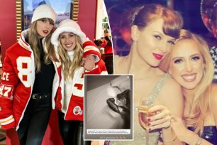 Brittany Mahomes supported her close friend Taylor Swift after the release of her new album, “The Tortured Poets Department" Friday. 