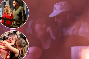 Taylor Swift dances with boyfriend Travis Kelce at Coachella 2024