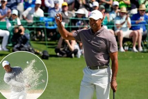 Tiger Woods will play the final two rounds of the Masters after making the cut Friday.