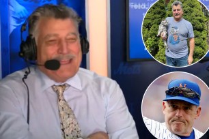 Keith Hernandez confused his cat with former Mets teammate Howard Johnson on Sunday.