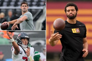 Giants QB Daniel Jones, former USC QB Caleb Williams, Texans QB C.J. Stroud