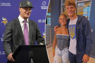 J.J. McCarthy and Katya Kuropas are 'home' with Vikings after 2024 NFL Draft