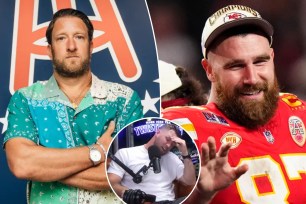 Barstool Sports founder Dave Portnoy took the news of Travis Kelce dropping out of the company's beer olympics better than others.  