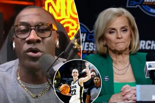 Shannon Sharpe didn't sugarcoat his feelings about LSU coach Kim Mulkey while discussing her game plan in the Tigers' 94-87 loss to Iowa in Monday's Elite Eight matchup in the NCAA Women's tournament. 