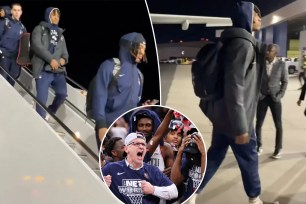 UConn arrives in Arizona ahead of Final Four after plane issues