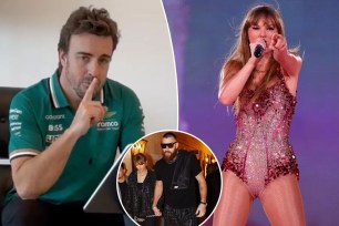 Formula One star Fernando Alonso and Aston Martin didn't waste any time capitalizing on the Taylor Swift buzz. 