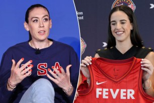 Breanna Stewart said she was slightly surprised that her recent comments about Caitlin Clark stirred controversy before the former Iowa guard was selected with the No. 1 pick in the WNBA Draft on Monday. 