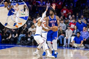 76ers star Joel Embiid has been navigating a mild case of Bell's palsy throughout the playoffs.
