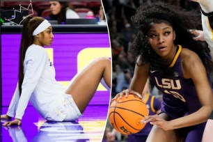 LSU All-American forward Angel Reese pondered her playing future in a message on her Instagram Story after Monday's season-ending loss to the Iowa Hawkeyes in the Elite Eight of the NCAA Women's Tournament. 