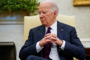 The Biden administration told Israel to have "restraint" after Iran launched an attack.