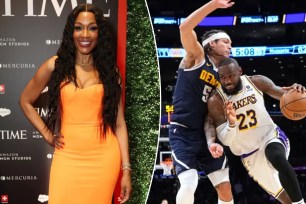 Sports personality Cari Champion sent Lakers fans into a tizzy when she shared a message about LeBron James' future with the franchise ahead of Monday's elimination playoff game against the Nuggets. 