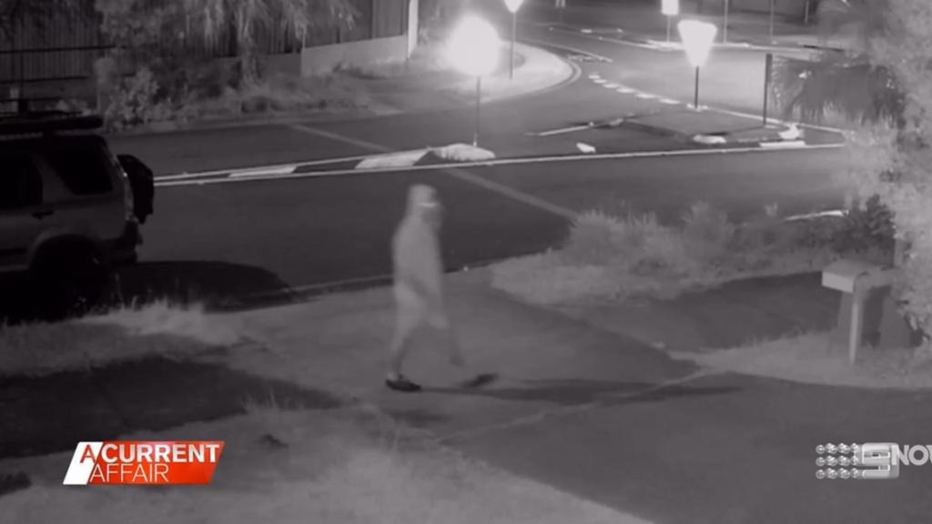 The man had allegedly been lurking in the neighborhood.