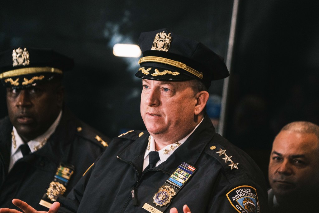 NYPD Chief of Patrol John Chell.