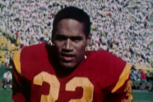 OJ Simpson was one of the best football players of his time.