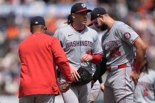 Patrick Corbin takes the mound against a potent Dodgers lineup on Tuesday night for the Nationals.