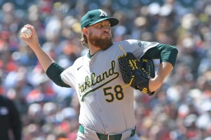 Athletics pitch Paul Blackburn gets a great matchup against the Nationals on Friday.