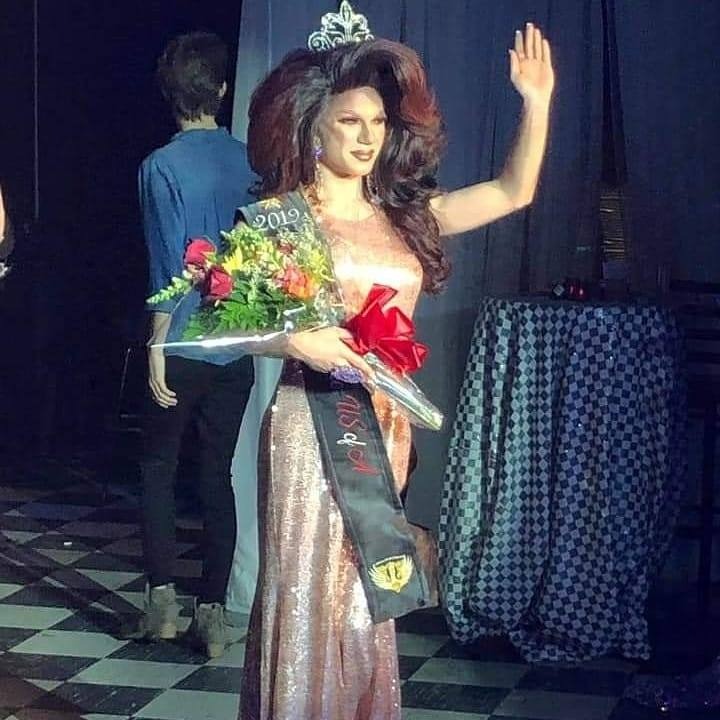 Mythica Sahreen at the Miss Gay Lakeshore USofA 2019