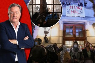 Piers Morgan on Columbia protests