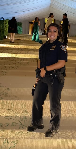 NYPD Officer Francesca Mosomillo is getting promoted to detective.