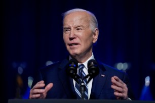 The latest numbers from the firs quarter show that the economy grew at just a 1.6% annualized rate — a day after President Biden said his economic plan is working.