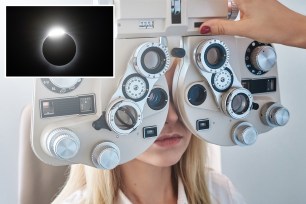 The total solar eclipse was over in the blink of an eye — but for some, the effects may last a while. Solar retinopathy or "eclipse blindness" can occur when staring at the sun without protective glasses.
