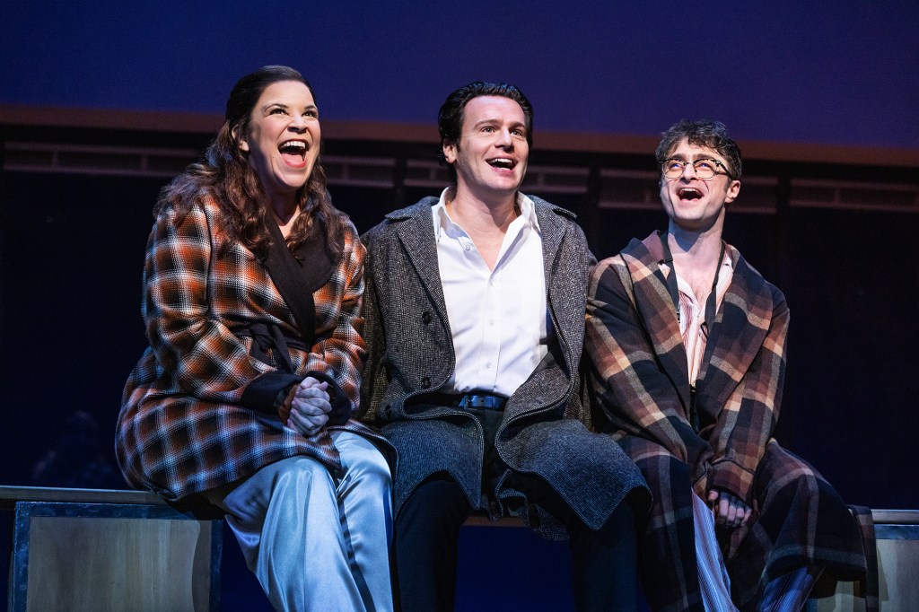 Lindsay Mendez, Jonathan Groff and Daniel Radcliffe