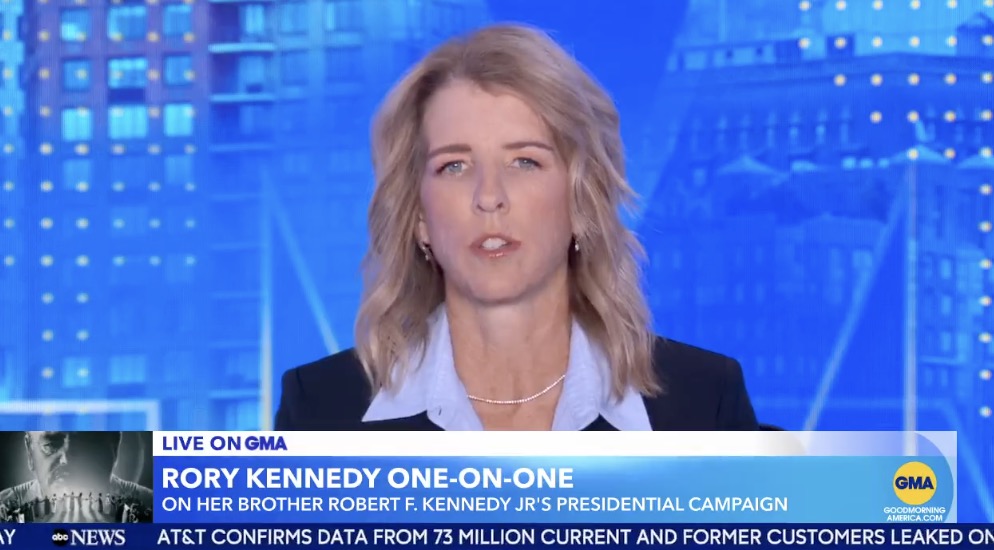 RFK Jr.'s sister Rory Kennedy