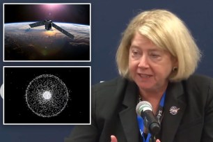 Pam Melroy, the deputy administrator of NASA