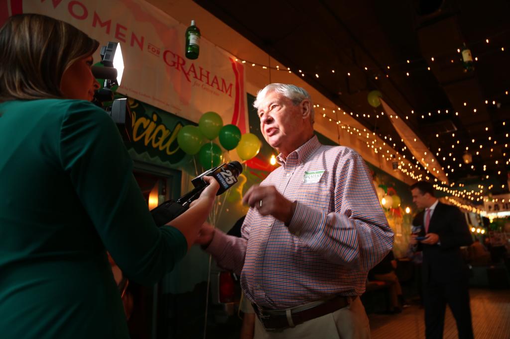 Graham, a Democrat, was a three-term senator for the Sunshine State and Florida’s 38th governor.