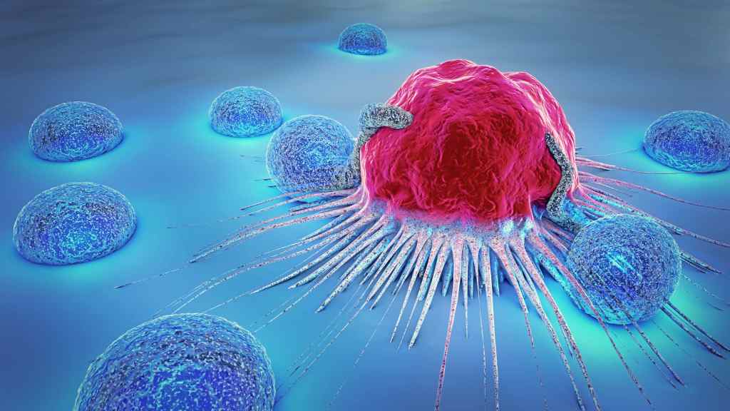 illustration of a cancer cell