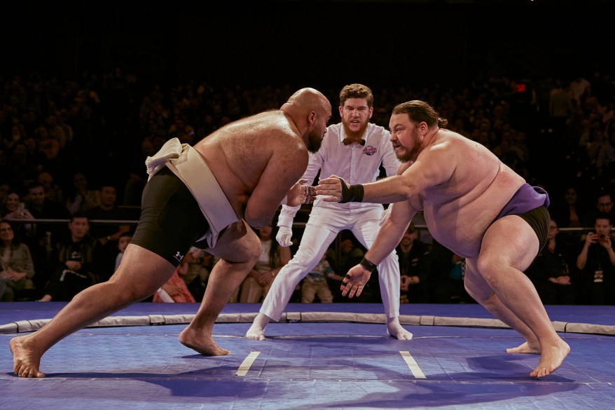 the World Championship Sumo at Madison Square Garden on Saturday, April 13, 2024, in New York.