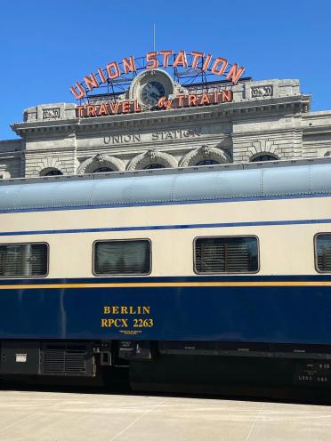 A photo of the Berlin train