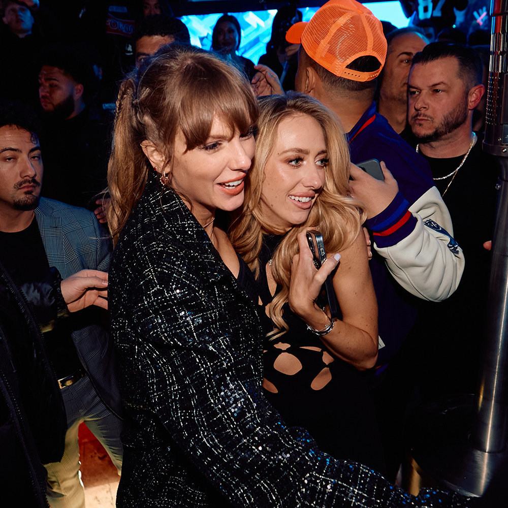 Taylor Swift and Brittany Mahomes party in Las Vegas after the Chiefs won Super Bowl 2024. 