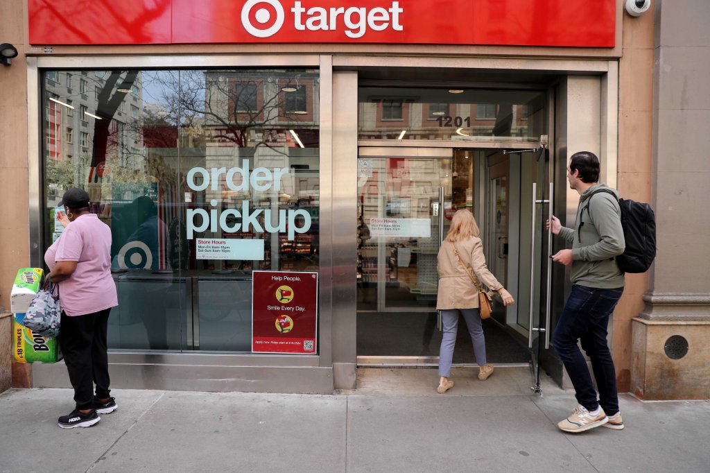 Two migrants were arrested for attacking a cop while attempting to rob a Manhattan Target on April 2, 2024.