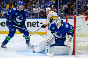 The Canucks are without goalie Tatcher Demko heading into Game 3 against the Predators.