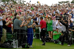 Tiger woods is a fan favorite