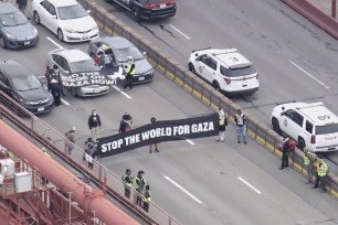 Thousands of people across Oakland, California blocked the flow of capital along the regions largest commercial interstate (I-880) in solidarity with the people of Palestine.