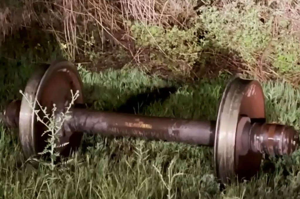 Derailment of a Union Pacific train in West Texas due to severe storm