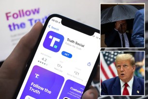 Truth Social app, Donald Trump and Gerald Shvartsman