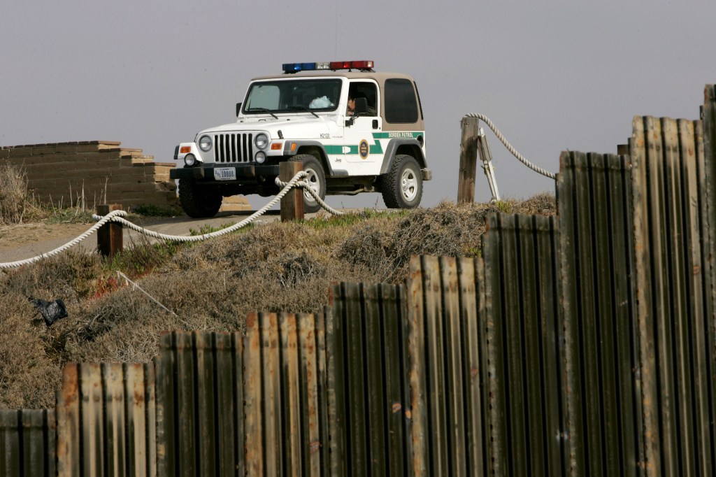 Border Patrol vehicle