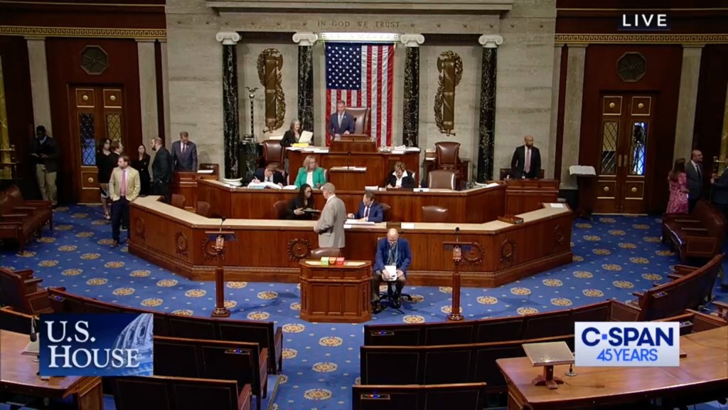 The House voted on several bills under suspension of the rules to sanction Iran following their attack on Israel.